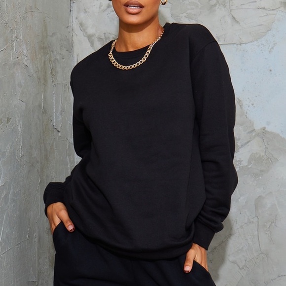 💕 • PLT Black Ultimate Crewneck - Picture 1 of 3